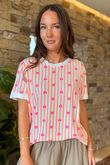 Made in Italy Love Bug Tee Calypso